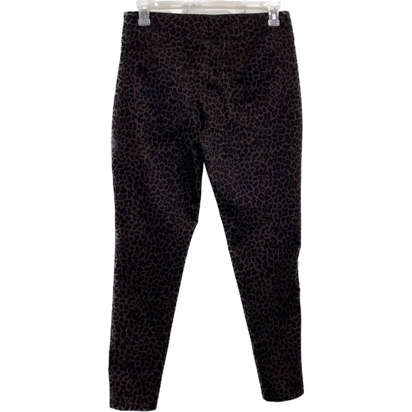 Mudd FLXPonte Hi-rise Leggings Animal Print Front Zippered Pocket Size XL - Picture 2 of 7